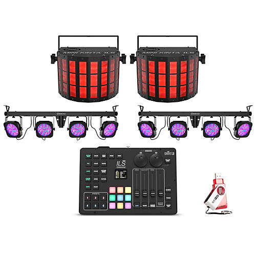 Chauvet 4BAR ILS and Mini Kinta ILS Bundle With ILS Command