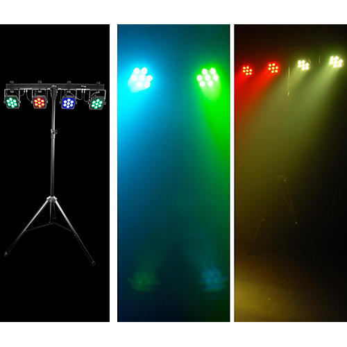 4BAR Tri USB Tri-Color LED Wash Light Effect System