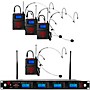 Nady 4W-1KU-HM10 Black, 1000-channel Headset Wireless System