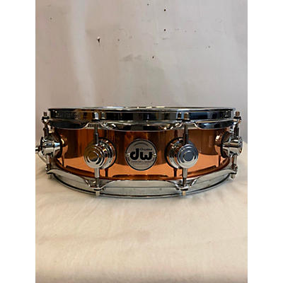 DW 4X14 Collector's Series Polished Copper Snare DRVP0414 Drum