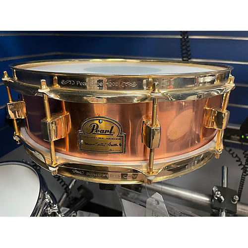 Pearl 4X14 Ms1440 Drum Copper 2