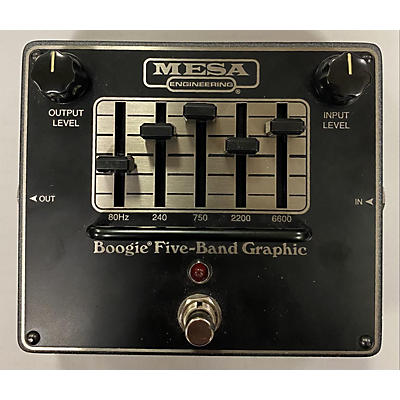 Mesa Boogie 5 Band Graphic Eq Pedal