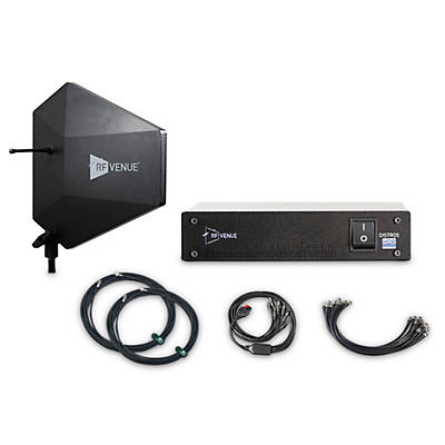 RF Venue 5-Channel Wireless Microphone Upgrade Pack with Diversity Fin IPX Antenna -