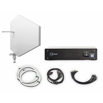 RF Venue 5-Channel Wireless Microphone Upgrade Pack with Diversity Fin IPX Antenna -