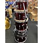 Used Rogue 5 PIECE COMPLETE Drum Kit Candy Apple Red
