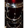 Used Rogue 5 PIECE DRUM SET Drum Kit Candy Apple Red