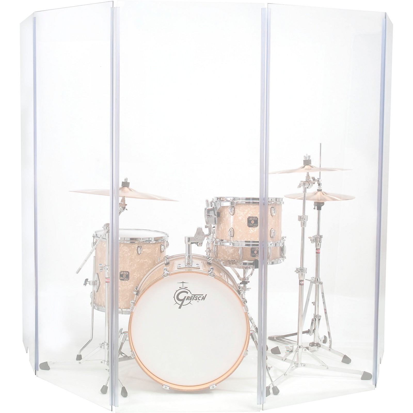 Gibraltar 5Panel Drum Shield Musician's Friend
