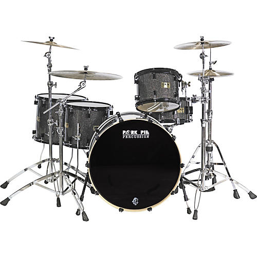 5-Piece Black Glass Maple Shell Pack
