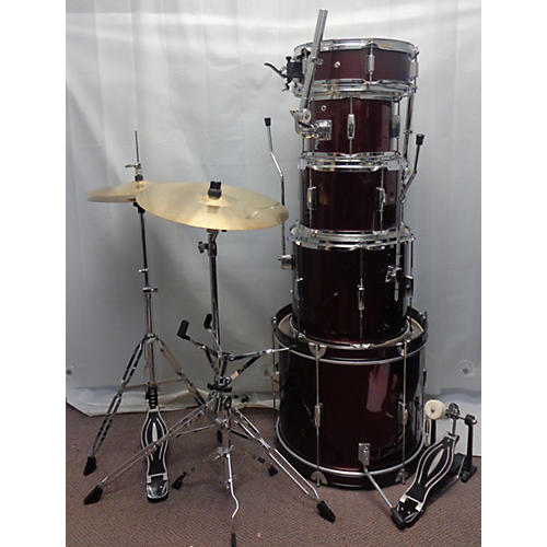 5 Piece Compete Drum Set Drum Kit