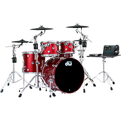 DWe 5-Piece Complete Kit Bundle With Roland Cymbals and DW Hardware -