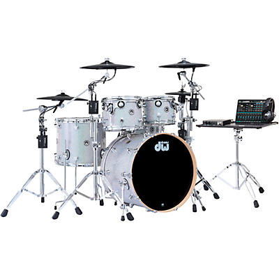 DWe 5-Piece Complete Kit Bundle with Roland Cymbals and DW Hardware