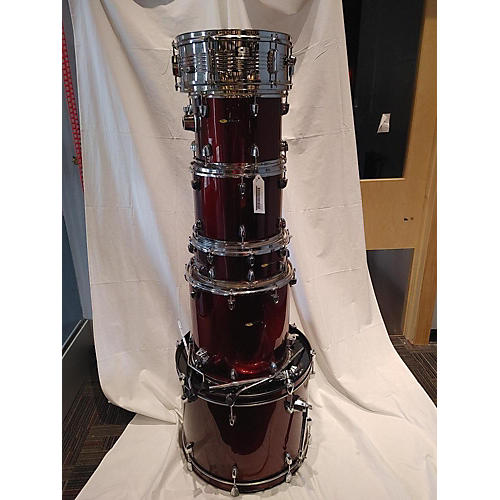Sound Percussion Labs 5 Piece Drum Kit Drum Kit Candy Red Burst
