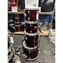 Used Miscellaneous 5 Piece Drum Kit Red