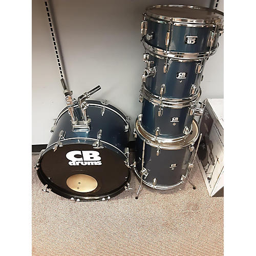 CB Percussion 5-Piece Drum Kit Blue