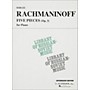 Hal Leonard 5 Pieces Op 3 for Piano Rachmaninoff By Rachmaninoff