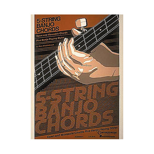 Hal Leonard 5-String Banjo Chord Chart.