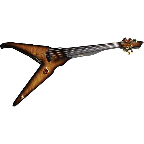 Wood Violins 5-String Fretless Viper Electric Violin Transparent Tobacco Burst