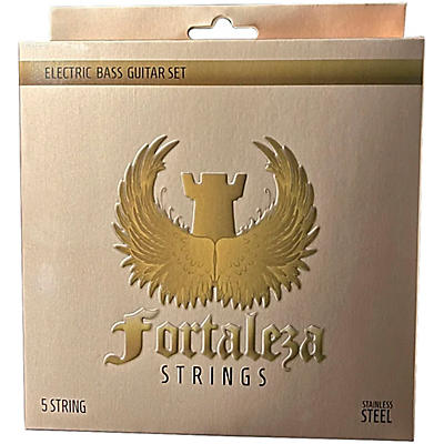 FORTALEZA GUITARS 5 String Stainless Steel 5 Electric Bass Strings