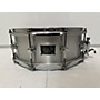 Used Spaun 5.5X14 A5514SC-SA Alum Snare Drum Satin Silver 10