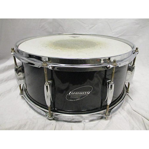 Ludwig 5.5X14 Accent CS Snare Drum Black 10