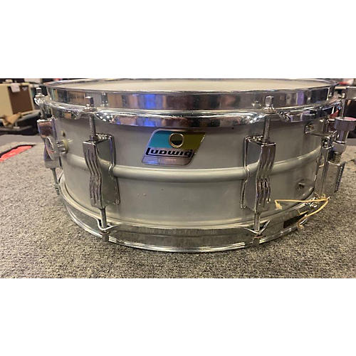 Ludwig 5.5X14 Acrolite Snare Drum White 10
