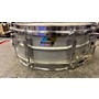 Used Ludwig 5.5X14 Acrolite Snare Drum White 10