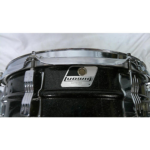 Ludwig 5.5X14 Acrolite Snare Drum black galaxy 10