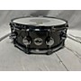 Used DW 5.5X14 Black Nickel Over Brass Drum Black Chrome 10
