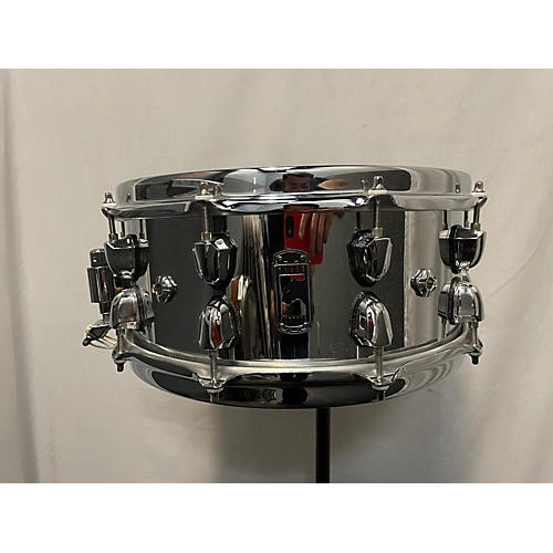 Mapex 5.5X14 Black Panther Snare Drum Chrome 10