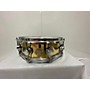 Used DW 5.5X14 COLLECTOR'S BRASS SNARE Drum BRASS 10