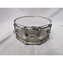 Used DW 5.5X14 Collector's Series Finish Ply Snare Drum Silver Sparkle 10