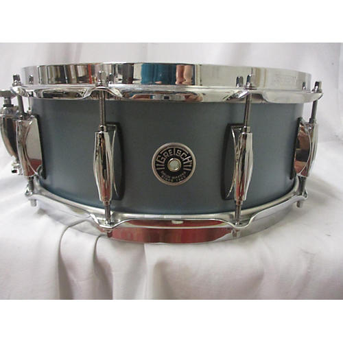 Gretsch Drums 5.5X14 GB551415 Drum Satin Ice Blue Metallic 10