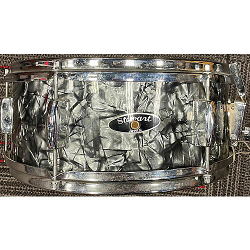 Stewart 5.5X14 MIJ Snare Drum Black Diamond Pearl 10