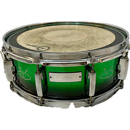 Pearl 5.5X14 MORGAN ROSE SIGNATURE SNARE Drum Green 10