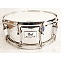 Used Pearl 5.5X14 Modern Utility Steel Snare Drum Steel 10