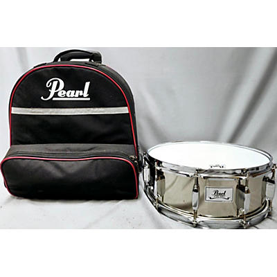 Pearl 5.5X14 Pearl Snare Drum With Stand And Rolling Bag Drum