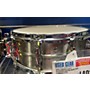 Used Yamaha 5.5X14 Recording Custom Snare Drum Stainless Steel 10
