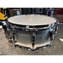 Used CB Percussion 5.5X14 SNARE KIT Drum SILVER 10