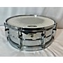 Used Pearl 5.5X14 STEEL SHELL SNARE Drum MIRROR CHROME 10