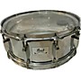 Used Pearl 5.5X14 STEEL SNARE Drum Chrome 10