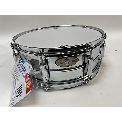 Pearl 5.5X14 Sensitone Snare Drum STEEL 10