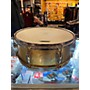 Used Mapex 5.5X14 Snare Drum Drum Gold 10