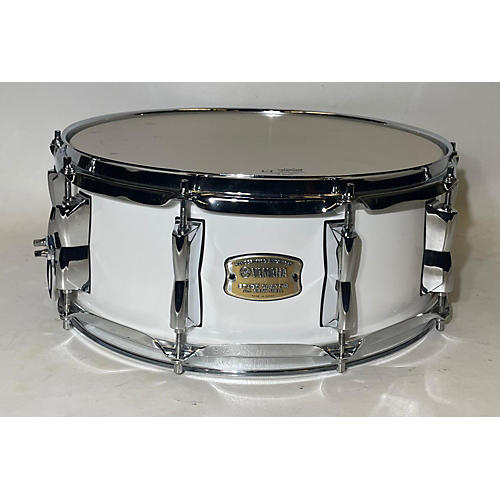Yamaha 5.5X14 Stage Custom Snare Drum Alpine White 10
