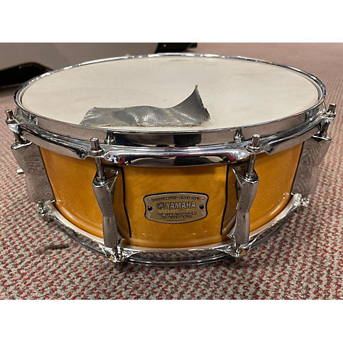 Yamaha 5.5X14 Stage Custom Snare Drum Natural 10