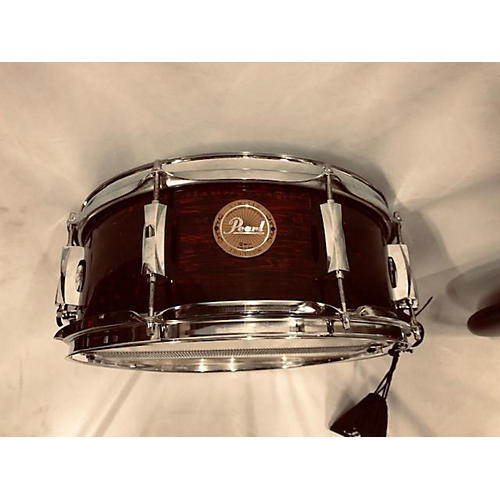 Pearl 5.5X14 VPX Snare Drum strata red 10