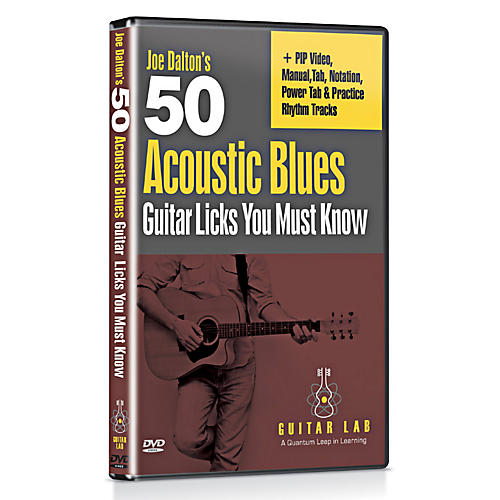 50 Acoustic Blues Licks You Must Know DVD