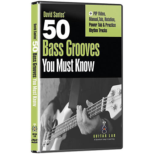 50 Bass Grooves You Must Know DVD