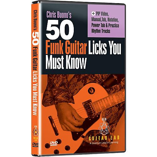50 Funk Licks You Must Know DVD