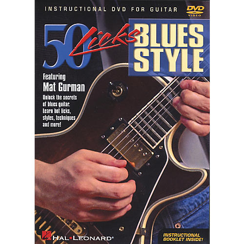 Hal Leonard 50 Licks Blues Style (DVD)