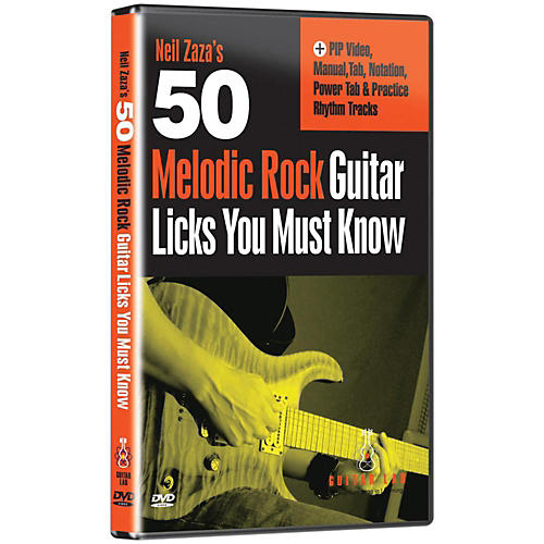 50 Melodic Rock Guitar Licks You Must Know DVD